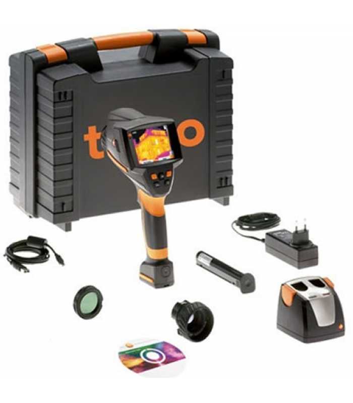 Testo 875i-2 [0563 0875 73] Deluxe Adjustable Focus Thermal Imager, Deluxe Kit with Telephoto Lens